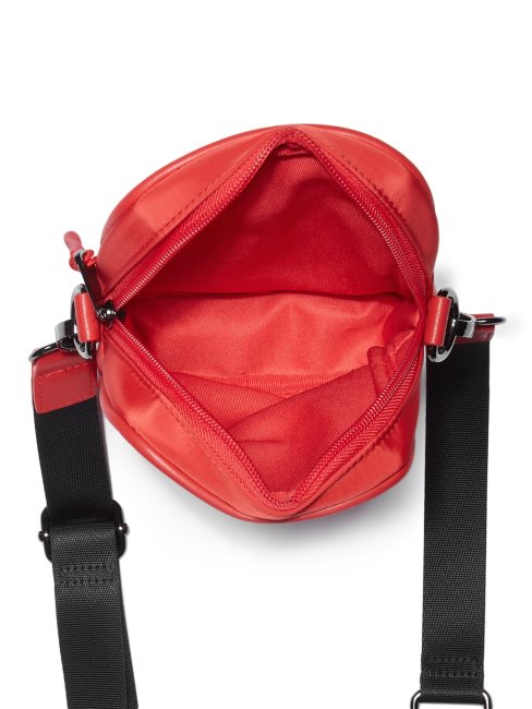 Guess Sac à Bandoulière Logo Mesh Rouge