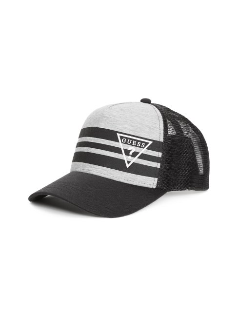 Casquette Trucker Horizon Rayée Guess Gris