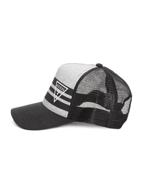 Casquette Trucker Horizon Rayée Guess Gris