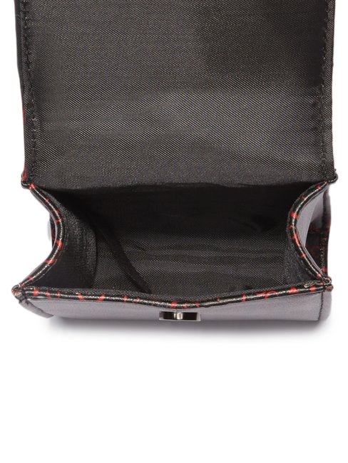 Sac à Bandoulière Noir En Nylon à Logos Multiples Guess