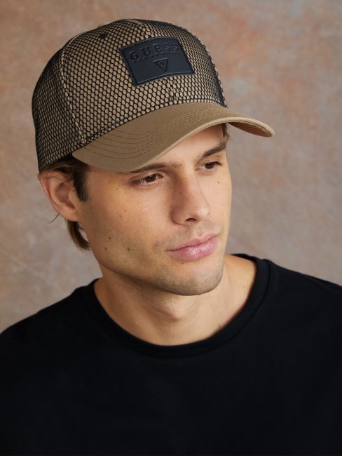 Patch Bonnet Logo Guess Kaki