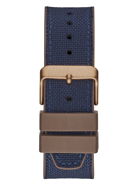 Montre Multifonction Guess Ton Or Rose Et Bleu Multi