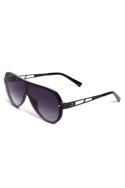 Futures Lunettes De Soleil Aviateur Sans Monture Guess Noires