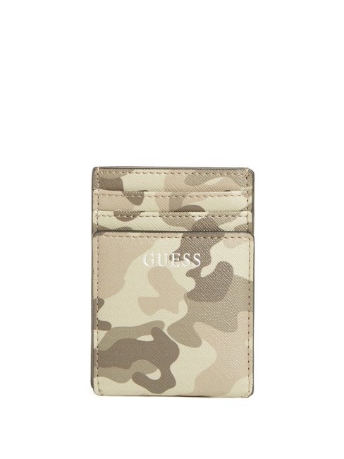 Porte-cartes à Deux Volets Guess Camo Camouflage