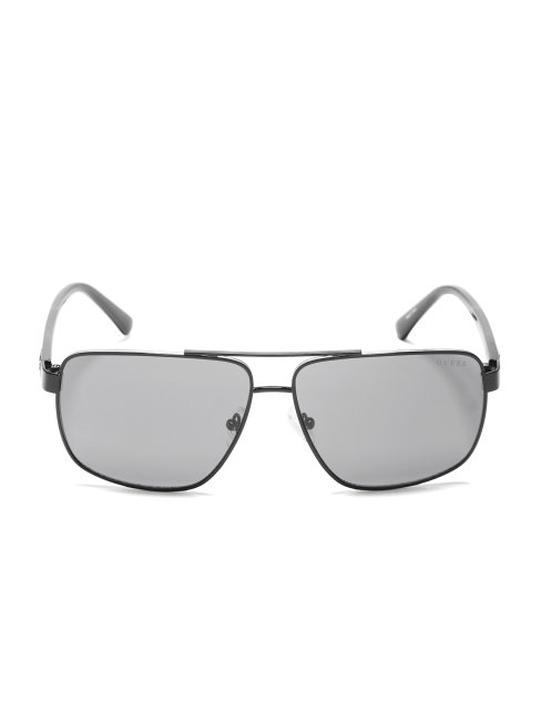 Lunettes De Soleil Navigateur Métal Guess Noir