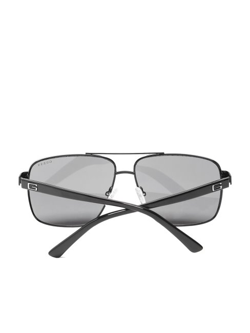 Lunettes De Soleil Navigateur Métal Guess Noir