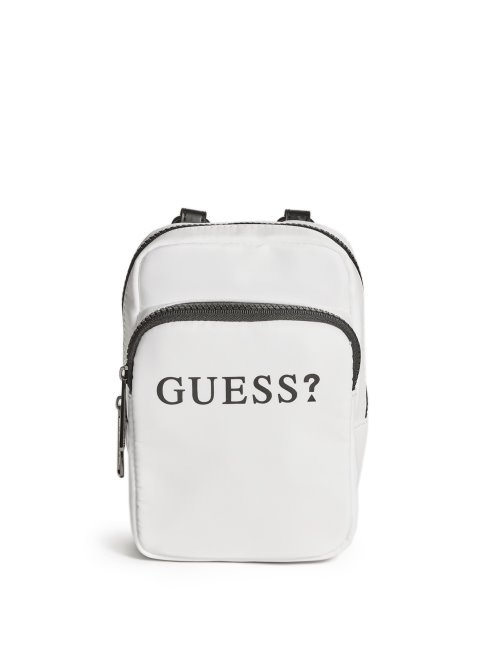 Mini Sac Bandoulière Guess Blanc Toby