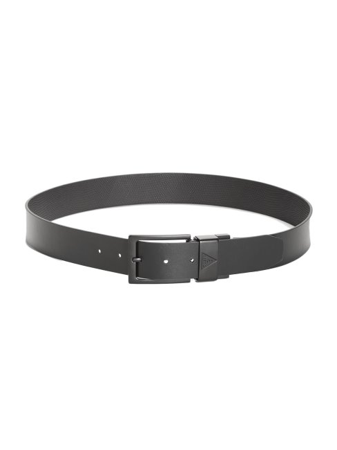 Guess Ceinture Réversible Embossée Serpent Noir