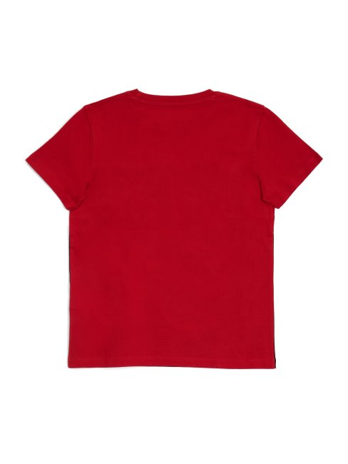 T-shirt Color-block Eco Repper Rouge Rugby (7-16) Guess