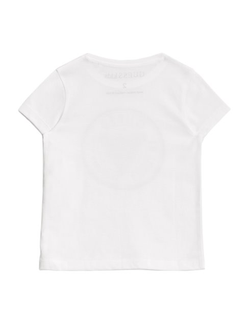T-shirt Blanc Avec Logo Guess Cheska (7-14)