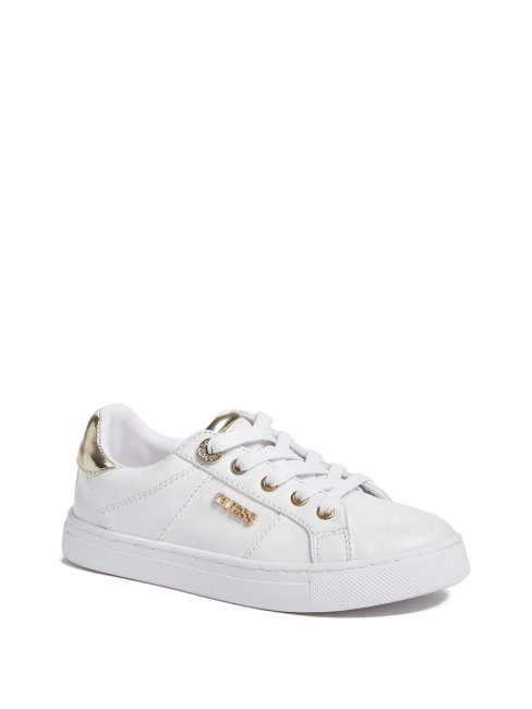 Serena Baskets Basses à Logo Blanc Guess