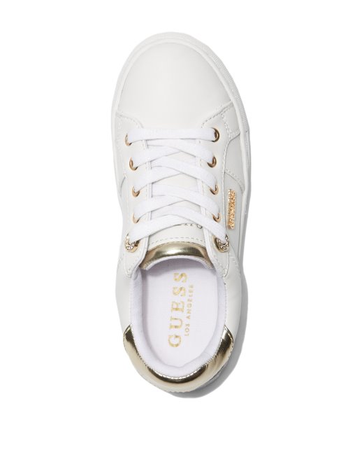 Serena Baskets Basses à Logo Blanc Guess