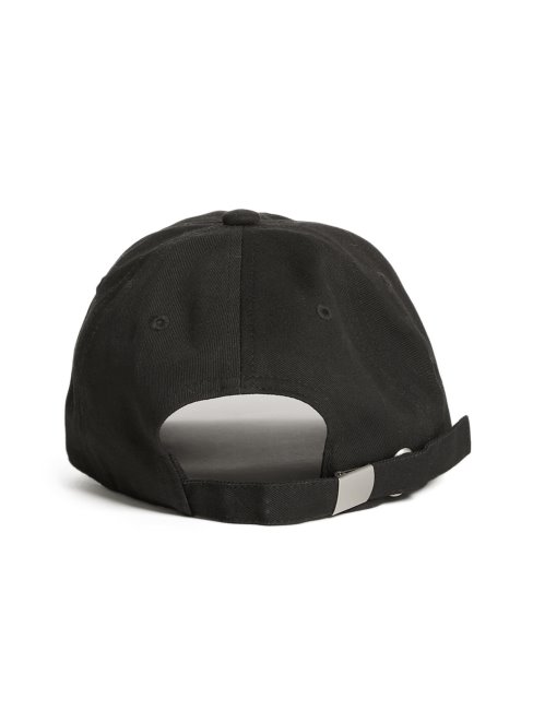 Casquette De Baseball Logo Strass Noir Guess