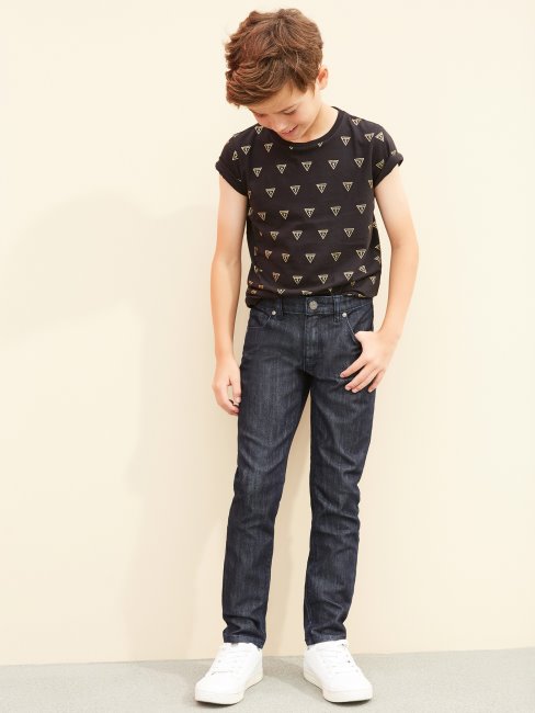 Jean Skinny Halsted Délavé Foncé (7-18)