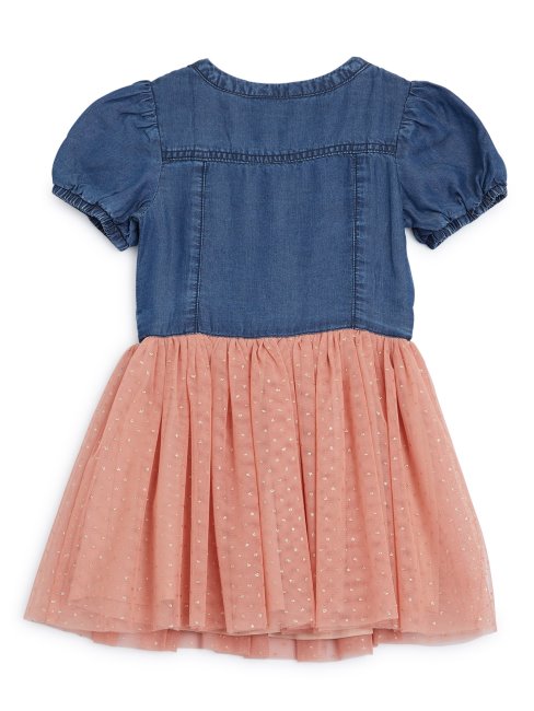 Robe Scintillante Rose Clair (2-6) Guess