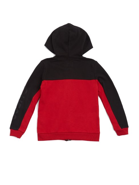 Sweat à Capuche Eco Marcell Zippé (7-16) Guess Varsity Red