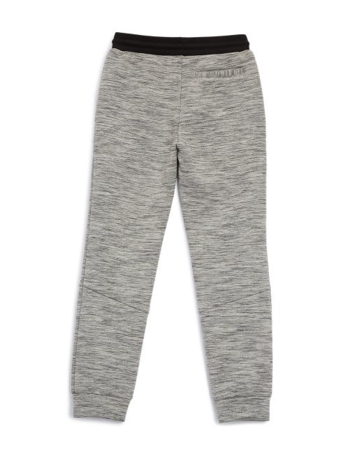 Pantalon De Jogging Zippé Guess Zeke Tech Gris Clair Chiné (7-16)