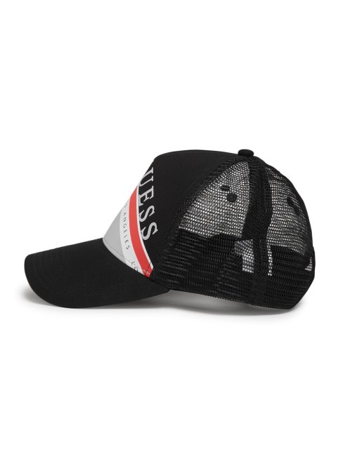Casquette Trucker Grise Logo Guess Leo