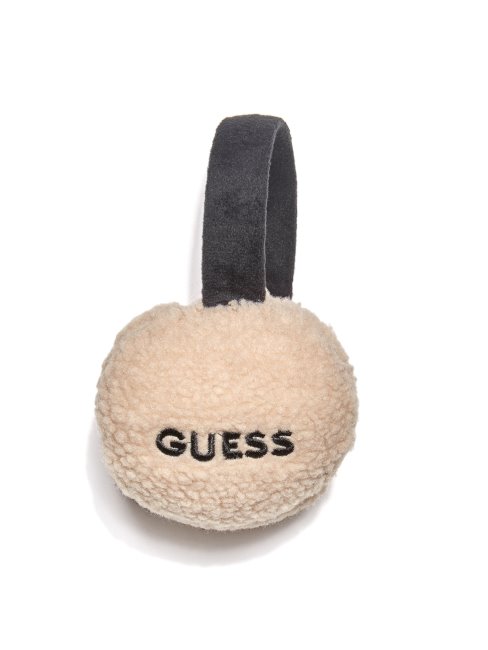Guess Cache-oreilles Logo Brodé Noir