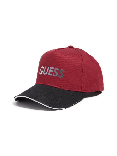 Casquette De Baseball Logo Ombre Rouge Guess