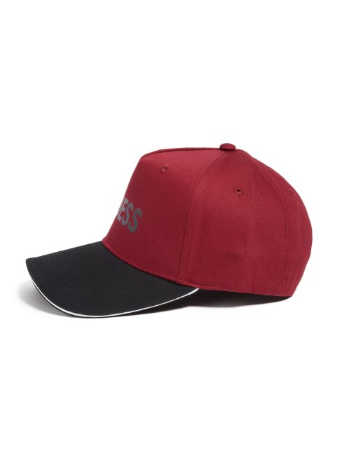 Casquette De Baseball Logo Ombre Rouge Guess