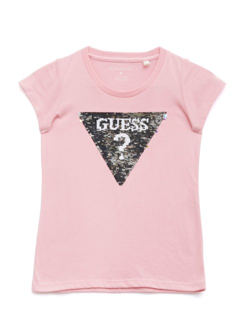 T-shirt Rose à Sequins Réversibles Beatrix De Guess (7-16)