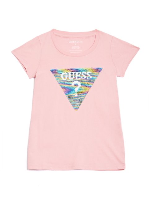 T-shirt Rose à Sequins Réversibles Beatrix De Guess (7-16)