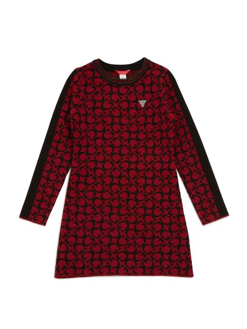 Peignoir Pull Rouge Gigi Logo (7-14) Guess