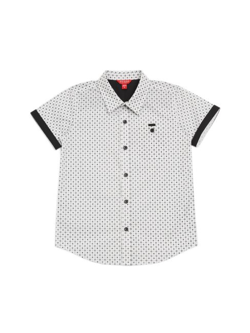 Tee Shirt Marley Geo Blanc Pur (7-16) Guess