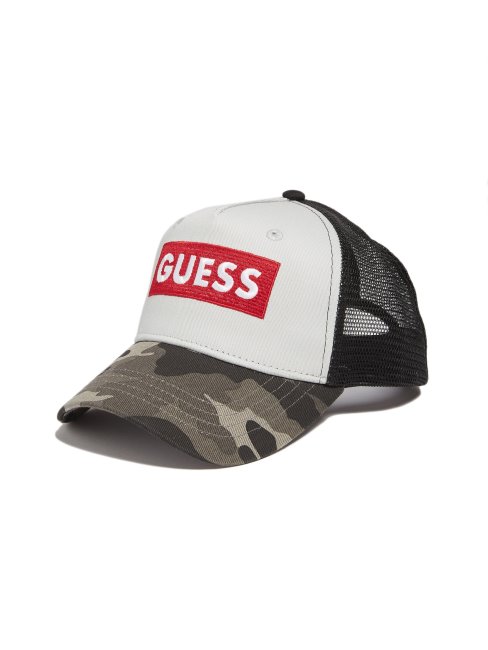 Casquette Trucker Guess Camouflage New Moon Délavée Avec Strass