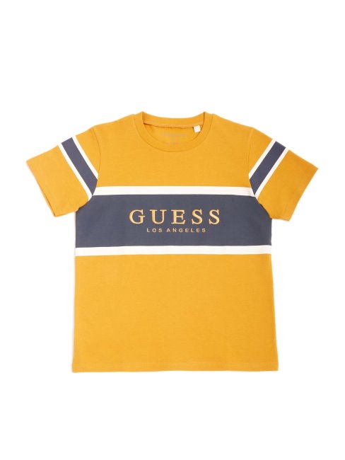 T-shirt Color-block Logo Talon (7-18) Dorado Gold Guess