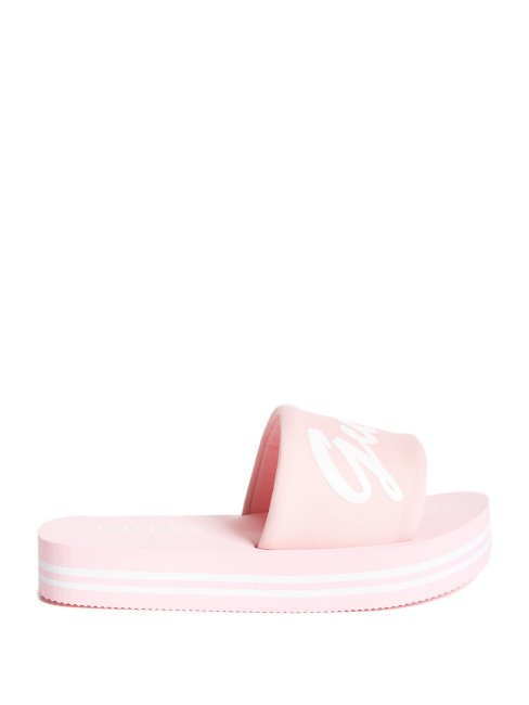 Guess Jennie Sandales à Enfiler Rose