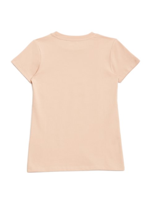 T-shirt Rose Brillant à Sequins Sterling (7-14) Guess