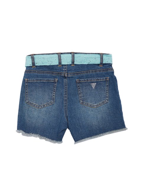 Dani Court Coupé (7-14) Délavé Foncé Guess