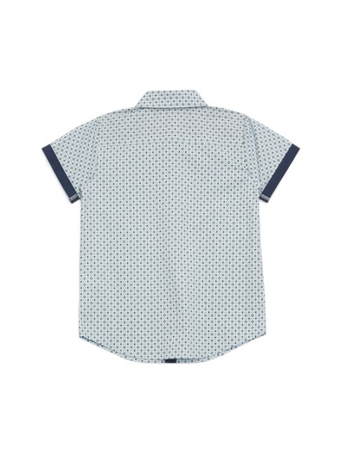 Tee Shirt Guess Marley Geo (7-16) Bleu Délavé