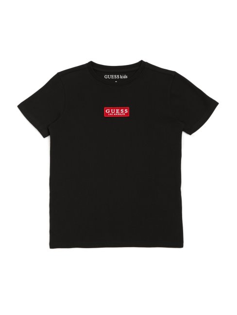 T-shirt à Logo Hugo (7-16) Noir De Jais Guess