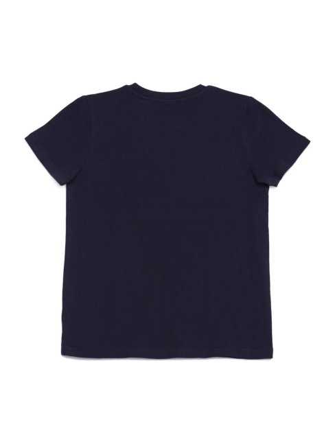 T-shirt à Logo En Relief Guess Poulain (7-16) Marine Nocturne
