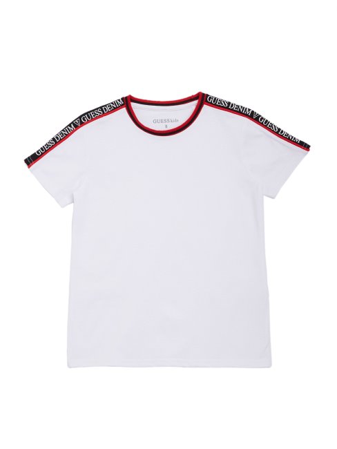 Tee Shirt Hyatt (7-16) Vrai Blanc Guess