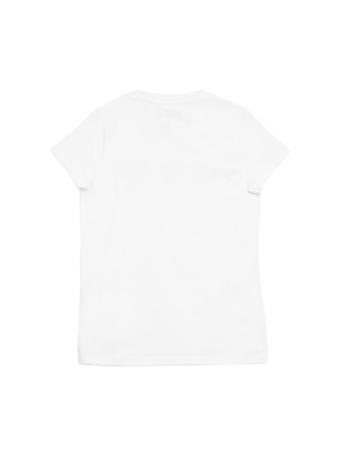 Tee Shirt Libi Coeurs (7-14) Blanc Pur Guess