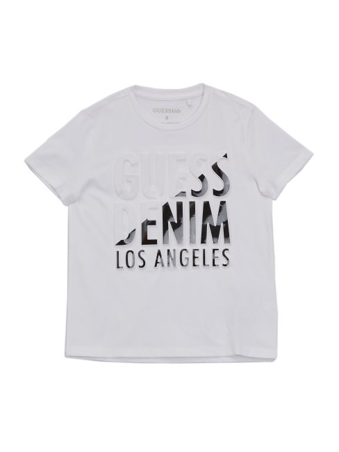 T-shirt Blanc Cassé Guess Bruer (7-16)