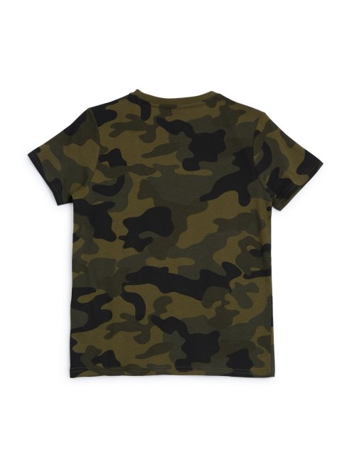 T-shirt Logo Hugo (7-16) Imprimé Camouflage Original Guess