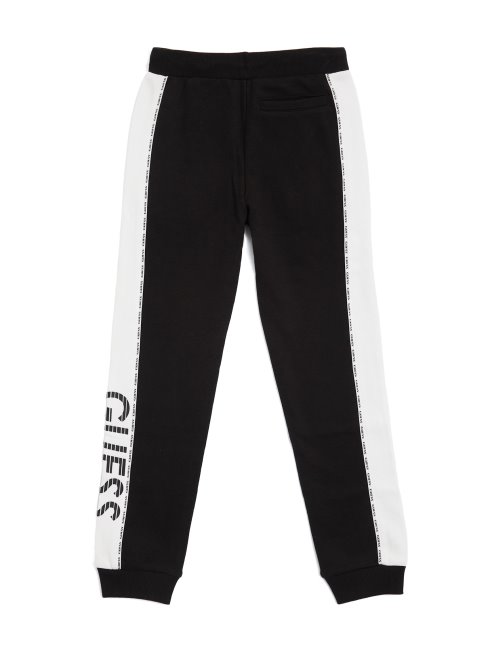 Guess Pantalon De Jogging Marcell Color Block Noir Jais (7-16)