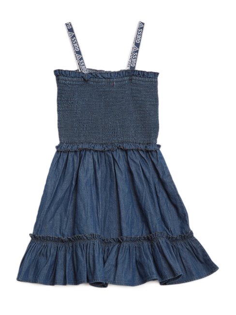 Robe En Jean Rubis Délavé Dark Guess (7-14)