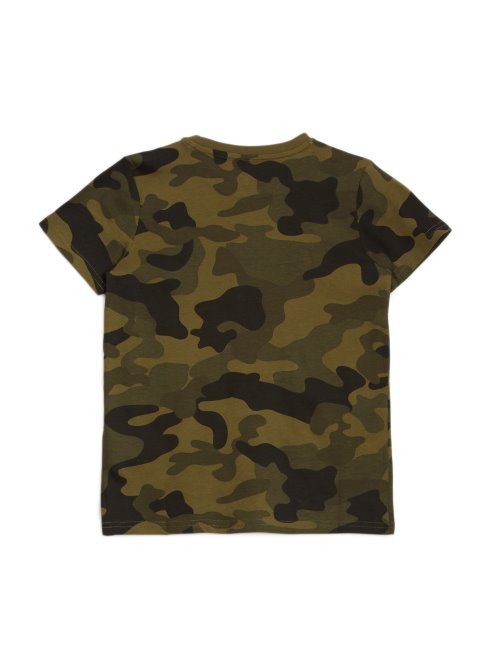 T-shirt Hank Camo à Imprimé Camouflage Original De Guess (7-16)