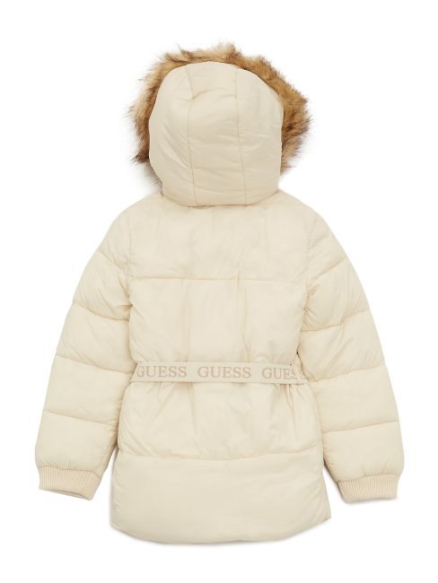 Manteau Bouffant Ceinturé Blissful (7-14) Blush Vanille Guess