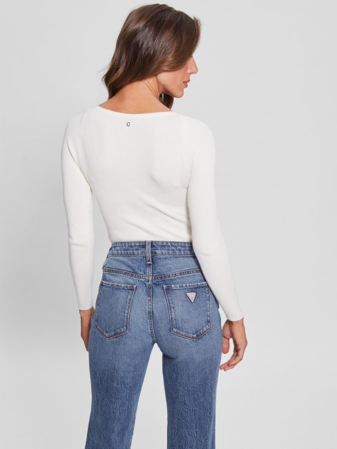 Chandail Sonnet Sweetheart Eco Blanc Colombe