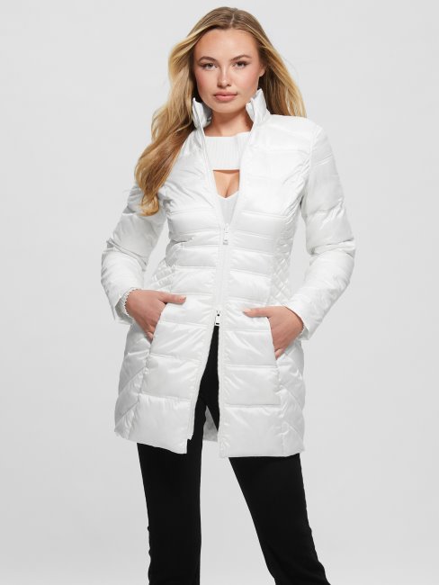 Veste Réversible Guess Eco Joy Blanc Pur