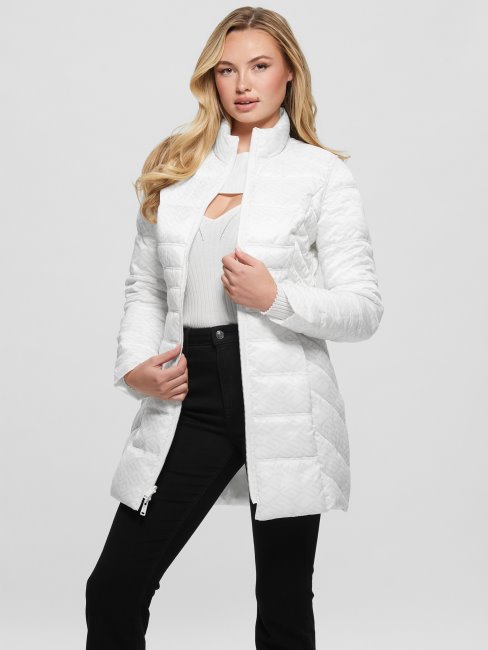 Veste Réversible Guess Eco Joy Blanc Pur