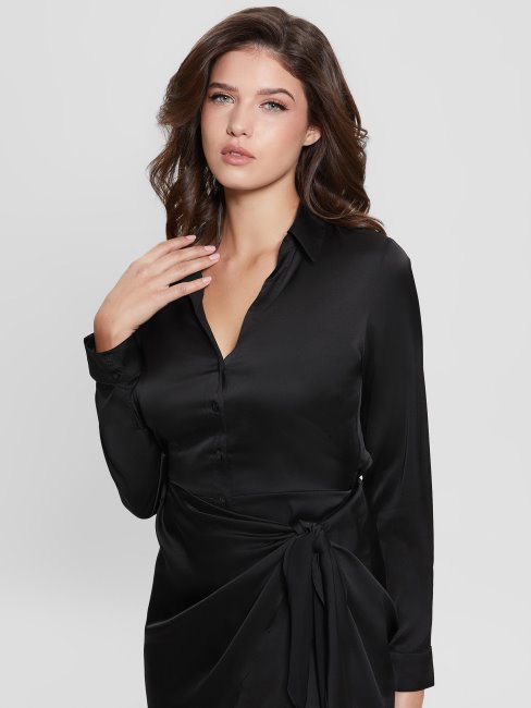 Robe Eco Alya Jet Noir Guess