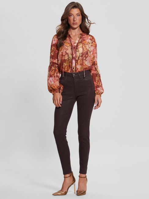 Guess Eco Josette Top Tapisserie Numérique Imprimé Ma